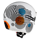 Mt Lemans 2 Sv Zero A4 Yarım Yazlık Kask Turuncu X-large
