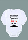 Uzun Kollu %100 Organik Pamuk Baskılı Bebek Body Çıtçıtlı Zıbın ZBN069