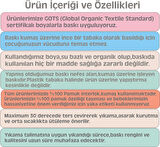 Uzun Kollu %100 Organik Pamuk Babasının Küçük Prensesi Bebek Body ZBN042