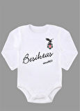 Uzun Kollu Organik %100 Pamuk Bjk Since 1903 Baskılı Bebek Body ZBN244