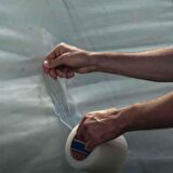 10 CM TESA SERA TAMİR BANDI 33 METRE SERA NAYLONU TAMİR BANT ( Tesa Greenhouse Repair Tape)