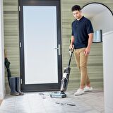 CrossWave HF3 Cordless Pro Yüksek Vakumlu Kablosuz Sert Zemin Süpürme ve Silme Makinesi