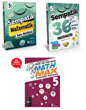 5.Sınıf Sempatik Matematik Soru Bankası +36 Haftalık Kazanım Denemeleri (Hediyeli)