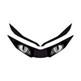 Gogo Far Kaşı Sticker 004 Gri Honda Pcx 125 2018-2020