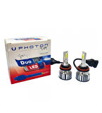 Pulsar Rs 200 Led Far Ampul Photon Duo 2 Adet Takım H11 Soğutucu Fanlı Led Xenon 12V-24V Supermoto