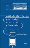 Psikologlar İçin Çevrimiçi Araştırma Yöntemleri