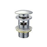 Bocchi Etna Tezgah Üstü Lavabo 58 Cm Parlak Beyaz 1114-001-0125 Bocchi Pop-up Basmalı Süzgeç ve Sifo