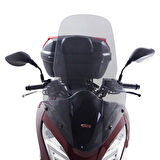 Gp Kompozit Siperlik Tur Camı Uzun Şeffaf Honda Pcx 125 150 2014 2017 69 Cm