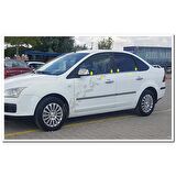Markadan Ford Focus Sedan Krom Cam Çıtası 1998-2005 4 Parça Paslanmaz Çelik