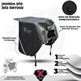 XBYC 294 Honda Dio İmpertex Rüzgarlık Kalın Kumaş Motosiklet Diz Koruma Örtüsü
