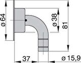 Vetus tank havalandırma Ø 19 mm
