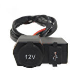 Monero Usb Şarj Cihazı Ve Çakmaklık
