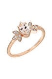 Pırlanta Ve Morganite Taşlı Marbella Yüzük