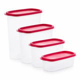 Tupperware Modüler Saklama Kabı Oval 4'lü Set