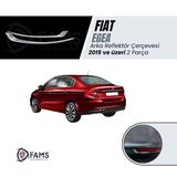 FIAT EGEA 2015> Arka Reflektör Çerçevesi 2 Prç. P.Çelik