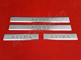 Markadan Opel Astra G Krom Kapı Eşiği 1998-2009 4 Parça Paslanmaz Çelik