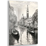 Yolculuk ve Seyahat Cam Tablo - Karışık - Dikey Motif 01-040