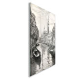 Yolculuk ve Seyahat Cam Tablo - Karışık - Dikey Motif 01-040