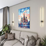 Yolculuk ve Seyahat Cam Tablo - Karışık - Dikey Motif 01-056