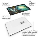 Yolculuk ve Seyahat Cam Tablo - Karışık - Dikey Motif 01-092