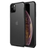 Smcase iPhone 11 Pro Max Kılıf Vonk Hibrit Silikon  Tam Kapatan Ekran Koruyucu