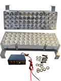 BUTONLU PANJUR ÇAKAR 96 LED 3 RENK