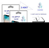 Samsung Galaxy M10S Nano Ekran Koruyucu 2 Adet Ultra İNCE Esnek Hd Şeffaf