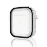 Movenchy Airpods 4 (4.nesil) Shiny Şeffaf Kılıf - Siyah