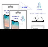 Samsung Galaxy A15 Nano Ekran Koruyucu 2 Adet Ultra İNCE Esnek Hd Şeffaf