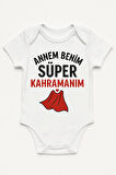 Organik %100 Pamuk Bebek Body Badi Zıbın ZBN495