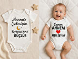 Organik %100 Pamuk Bebek Body Badi Zıbın ZBN521