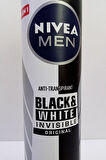Men Invisible Black ve White Original Erkek Deodorant 200 ml