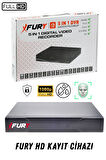 FURY 16 Kameralı Ip Güvenlik Kamerası Seti 4mp Gece Renkli Su Geçirmez 1506 320GB