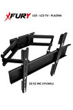 FURY Hareketli Lcd Led Televizyon Duvar Asma Aparatı 32-55"ınch Tv Askı Aparatı