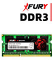FURY E-SPORT Laptop DDR3 8Gb 1600Mhz Notebook Ram Bellek