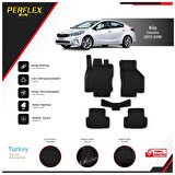 Kıa Cerato 2013-2018 3D Havuzlu Paspas