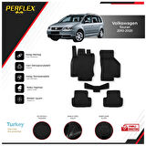 Volkswagen Touran 2010-2020 3D Havuzlu Paspas
