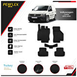 Volkswagen Caddy 2010-2020 3D Havuzlu Paspas