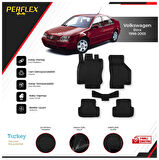 Volkswagen Bora 1998-2005 3D Havuzlu Paspas