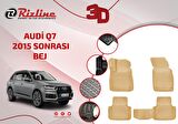 Rizline Audi Q7 2015+ Bej 3D Paspas