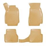 Rizline Audi A7 3D Bej Havuzlu  Paspas