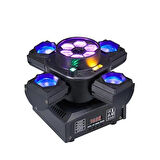 DJ PRO 4 BAŞLI BEE EYES 150 WATT LED STROBE LAZER ROBOT IŞIK