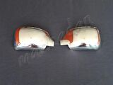 Markadan Renault Kangoo Krom Ayna Kapağı 2002-2007 2 Parça Paslanmaz Çelik