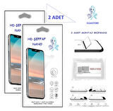 HONOR 10 LİTE Nano Ekran Koruyucu 2 Adet Ultra İNCE Esnek Hd Şeffaf