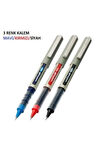 Roller Kalem Eye Micro Bilye Uç 0.7mm Mavi/siyah/kırmızı