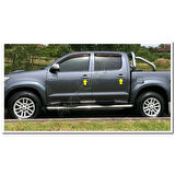 Markadan Toyota Hilux Krom Kapı Kolu 2006-2014 4 Kapı Paslanmaz Çelik