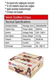YILDIZ 2000w Elektrikli Lüks Termostatlı 50 Cm Ekmek,gözleme,börek Ve Katmer Sacı