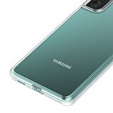 Gpack Samsung Galaxy S21 5G Kılıf Coss Şeffaf Sert Kapak