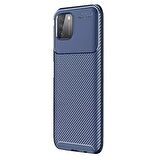 Gpack Xiaomi Poco M3 Kılıf Negro Karbon Dizayn Silikon