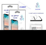Samsung Galaxy M40 Nano Ekran Koruyucu 2 Adet Ultra İNCE Esnek Hd Şeffaf